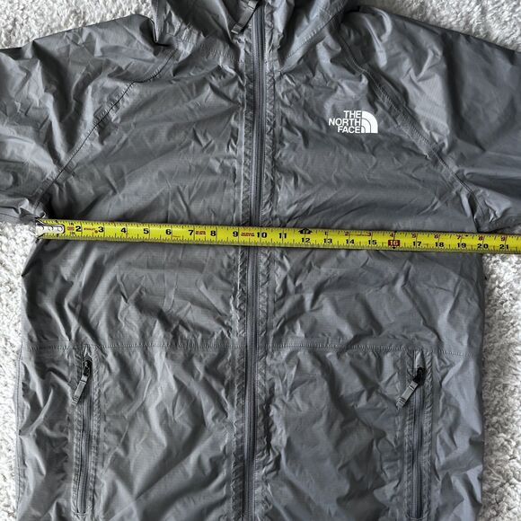 The North Face Hyvent Resolve Shell Jacket Men's Size Small Light Gray - Picture 11 of 12